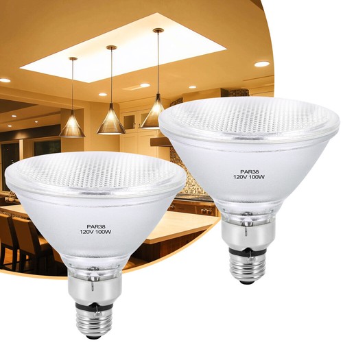 2X Dimmable PAR38 LED Flood Bulb 100W E26 Base Spot Light Bulbs 2800K Warm White - Picture 2 of 16