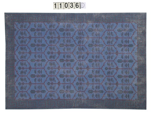 Alfombras, Indian Dhurrie, algodón 6X4 pies, sin desprendimiento, tejido plano, hechas a mano - Imagen 35 de 58