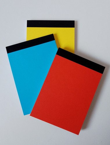 90 NOTE PADS SIZE A6 JOTTER NOTEPAD MEMO NOTEBOOK 50 SHEETS PER PAD - Picture 4 of 5