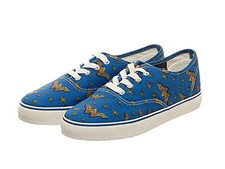 Wonder Woman Royal Blue/Gold DC Comics Unisex Adults Lo Pro Shoes NWT