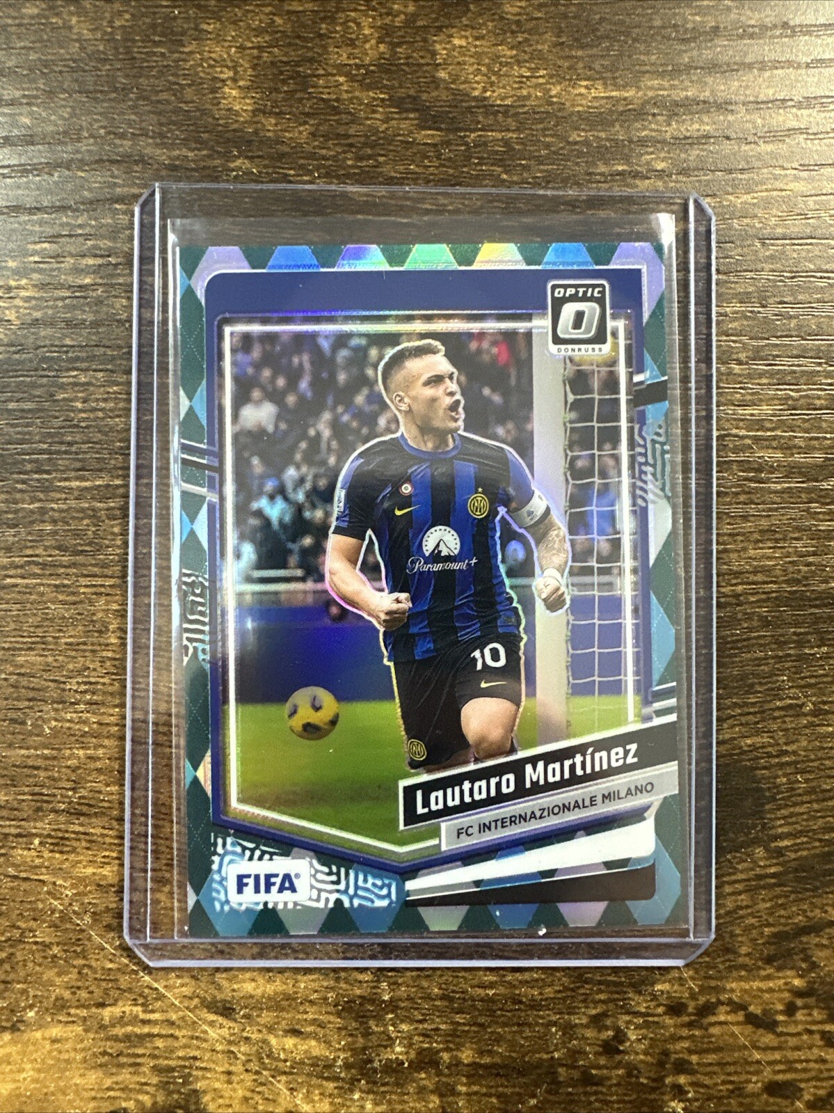 LAUTARO MARTINEZ 2023-23 Panini Donruss Optic Argyle Prizm Inter Milan #134