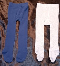 drop 2-Girls tights size 6-18 months