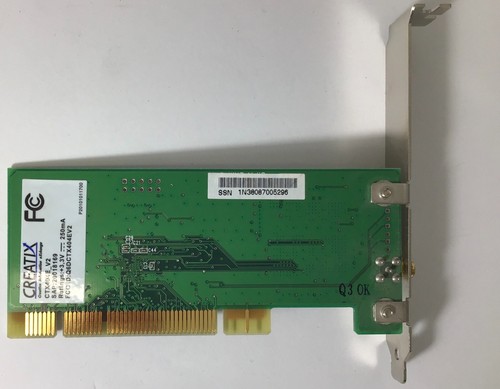 Creatix WLAN PCI Card CTX404E-V2, SAP: 20018169 - Picture 2 of 4