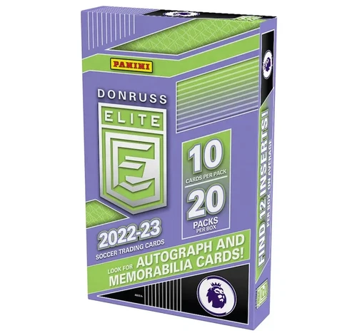 Box Panini Donruss Elite EPL Premier League 2022-23 Retail Soccer