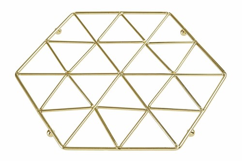 Gold Plated Vertex Kitchen Roll Fruit Cookbook Basket Mug Tree Utensil Holder - Picture 9 of 9