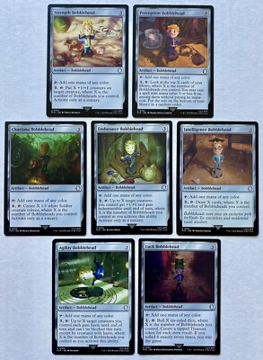 MTG fallout ボブルヘッド 日本語サージfoil 全種セット MTG fallout ボブルヘッド 日本語サージfoil 全種セット