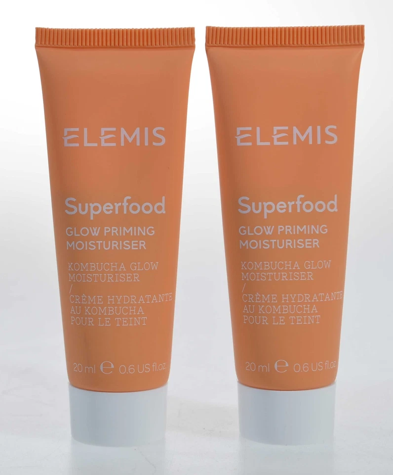 Elemis Superfood Glow Priming Moisturiser 20ml Sealed Single or Twin Pack - Image 4 of 4