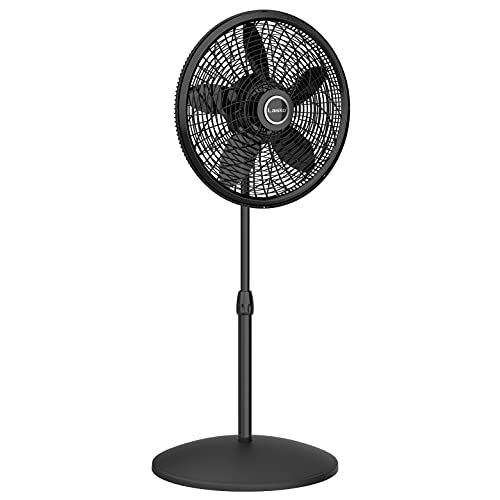 Lasko Elegance & Performance Pedestal Fan, 18 Inch, Black 1827 - Picture 1 of 8