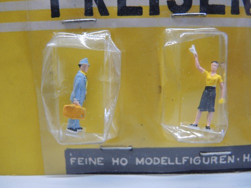 Preiser S 2011 / 16- Preiserfiguren Reisende, 6 Stück aus der '50 Jahre, TOP OVP - Bild 3 von 5