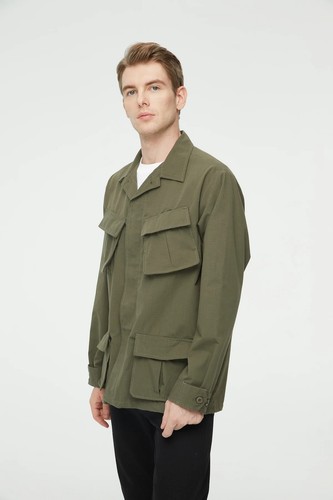 Og107 M65 M43 Hombres Mujeres Abrigo de Carga Chaqueta Fuerza Aérea Ejército Algodón Chaqueta Bdu - Imagen 22 de 27