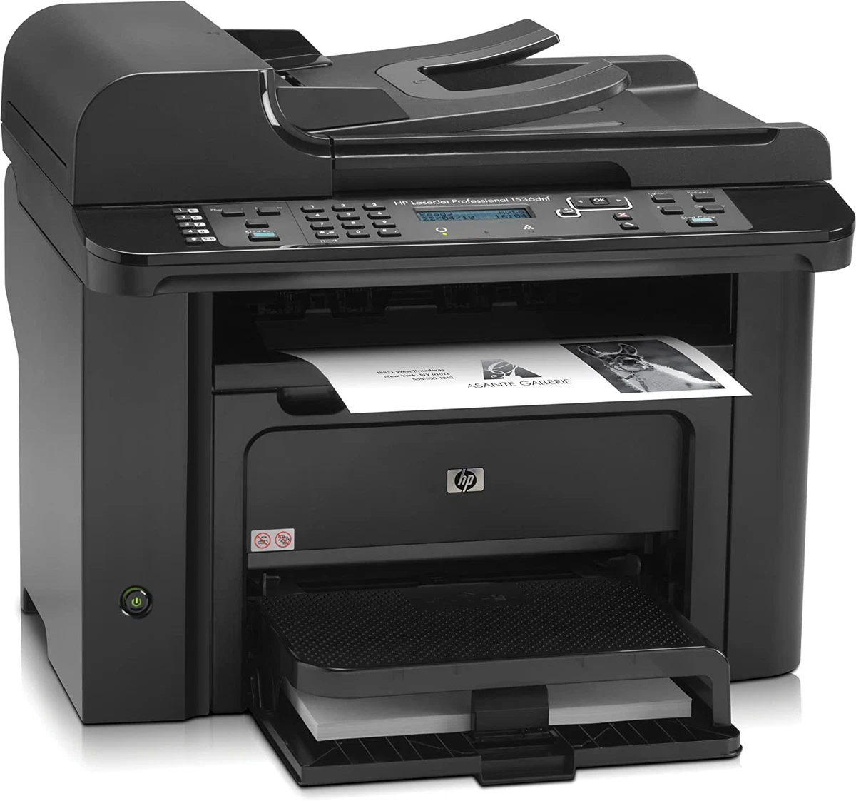 HP LaserJet Pro M1536dnf MFP A4 Mono Printer High Toner Level 100