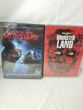 2 horror DVDs Mon Mon Mon Monsters! Shudder Original & MONSTERLAND sealed NEW