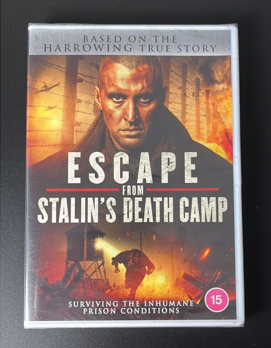 ESCAPE FROM STALIN'S DEATH CAMP - DVD (2017) - NEW SEALED