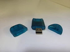 NEW TURQUISE USB SD MEMORY CARD READER MADE BY DREAM GEAR  (NO SD CARD )#C9