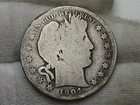 Better Date 1904-s Barber Half Dollar.  #13