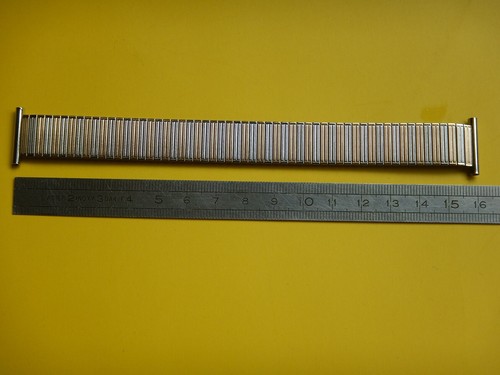 15 16 17 18 19 20 MM BRACELET MONTRE BICOLE ZRC EXTENSIBLE ANSES FIXES N.O.S. - Imagen 3 de 12