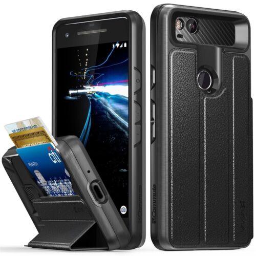Vena vCommute For Google Pixel 9 Pro XL 8a 8 7 6 5a 5 4 3 2 Leather Wallet Case - Picture 10 of 44