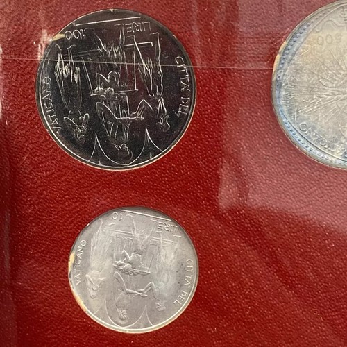 1968 Vatican City Souvenir Coin Set MCMLXVIII ANNO VI Uncirculated - Picture 7 of 11