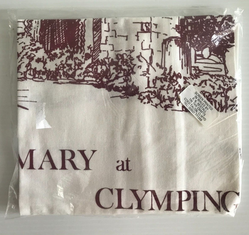 St. Mary at Clymping - Screen Printed Souvenir Linen Tea Towel - New in Bag - Picture 2 of 3