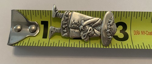 Sterlingsilber Mary Engelbreit Secret Liebesbrosche Pin 7,7 Gramm D46 - Bild 5 von 15
