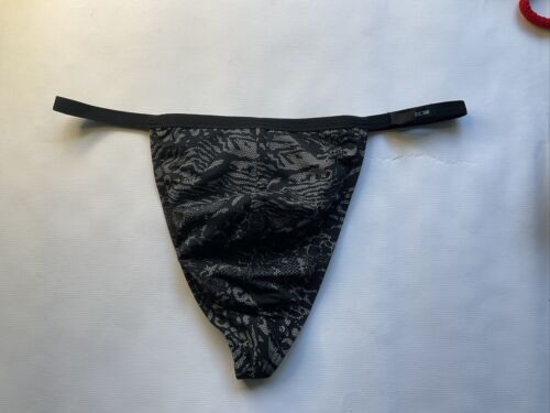 HOM Nairobi Printed G String BLACK, Size Medium , $28 - Picture 4 of 8
