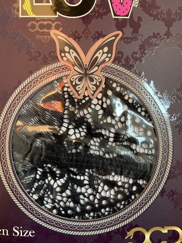 Queen Size Straps Strumpfgürtel schwarz von Luv & Queen Size Overknee Strümpfe - Bild 10 von 11