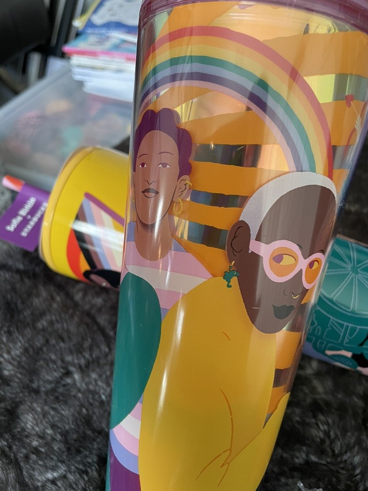 Starbucks PRIDE MONTH EXCLUSIVE Sofie Birkin Summer 2024 Cold Cup