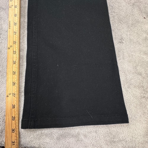 Liz Claiborne NWT Black Jeans Women's Size 10 (32x30) Slim Bootcut Flare Leg - Picture 7 of 12