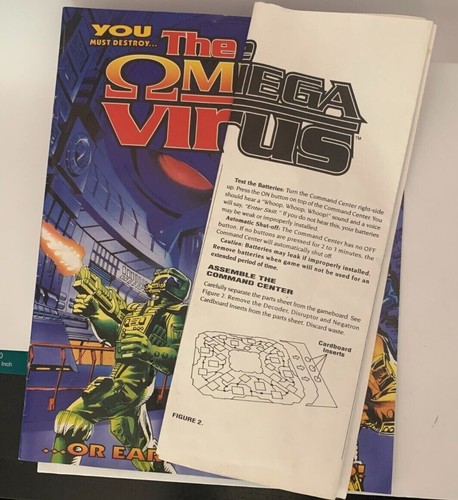OMEGA VIRUS Brettspiel Teile Ersatzteile Milton Bradley 1992 SIE WÄHLEN - Bild 2 von 22