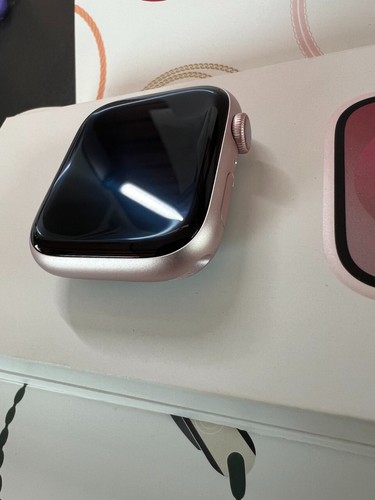 Apple Watch Series 9 GPS + Komórka 45mm Różowy Al Case Różowy Opaska sportowa M / L - Zdjęcie 12 z 16