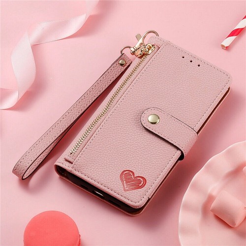 RFID Zip Wallet Case Flip Leather Cover For Google Pixel 7 8 9 10 Pro XL 9A 8/7A - Picture 41 of 91