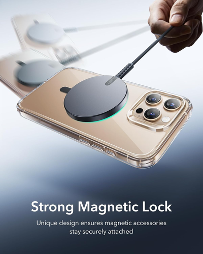 ESR for Magsafe Sticker 360, Magsafe Ring Magnet, 2 Pack Magnetic Ring, Universa - Picture 4 of 12