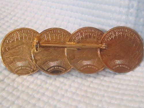 Vintage Silver Plate Brooch/ Pin. - Picture 4 of 10
