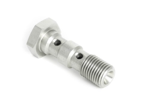 3/8 - 24UNF Edelstahl Doppel-Hohlschraube L:31mm - Picture 2 of 2