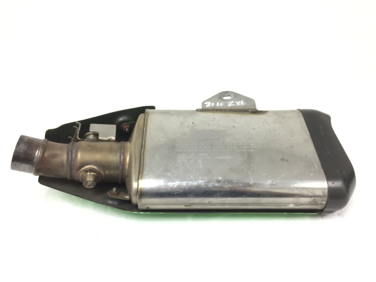 Kawasaki 2009-2011 ZX6R Ninja OEM Muffler Exhaust Slip On