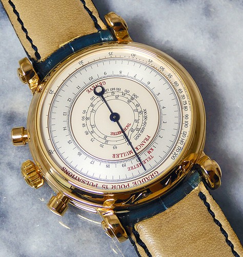 frank muller Round Chronograph Double Face 2870 NA DF watch men TO133594 - Picture 4 of 6