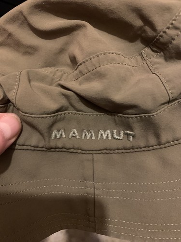 Mammut Bucket Booney Hat taglia S / 54-55 Verde Kaki UNISEX - Imagen 7 de 7
