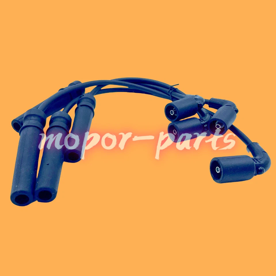 OEM 4x Spark Plug Wire Set for Chevrolet Aveo 04-08 Aveo5 Pontiac Daewoo L4 1.6L - Image 3 of 4