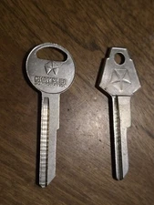 Chrysler Dodge '76-'88 Key Blank Set