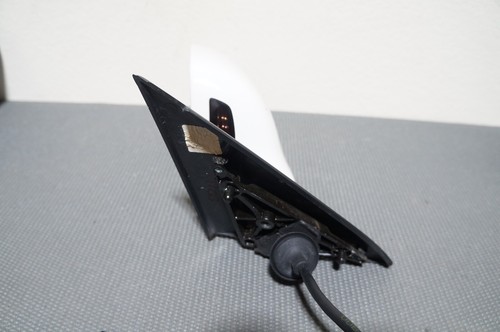 2015-2018 AUDI Q3 Q-3 OEM LEFT DRIVER SIDE POWER SIDE MIRROR WHITE BLIND SPOT - Foto 4 di 7