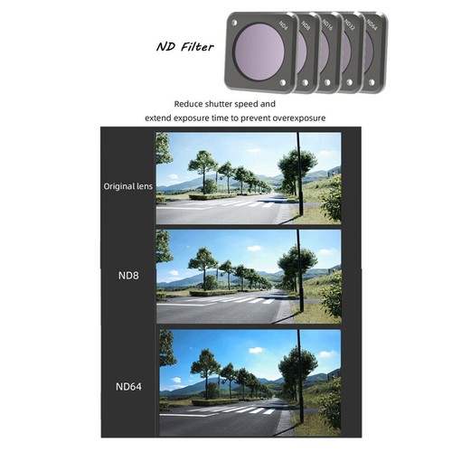Camera CPL/UV/ND/Night/10X/STAR Filters Lens For DJI Action 2 4K Sports Camera D - Picture 22 of 38