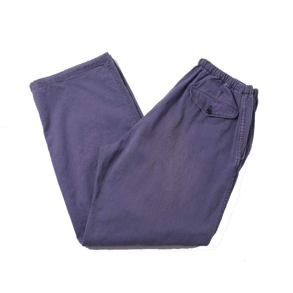 ASK availability first) COMOLI Cotton Drill Knee-Tuck Pants ASK availability first) COMOLI Cotton Drill Knee-Tuck Pants