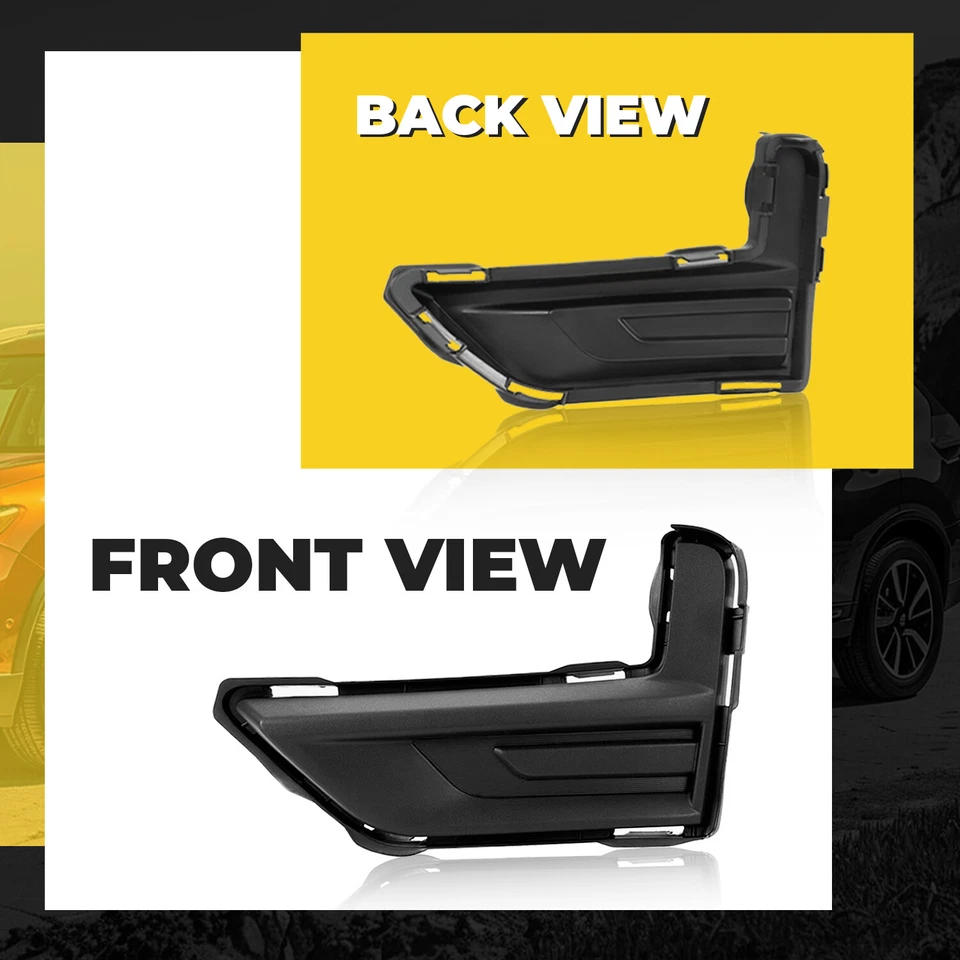 Fog Light Bumper Grille Cover Driver Side For Nissan Rogue 2017 2018 2019 2020 Foto 3 de 4