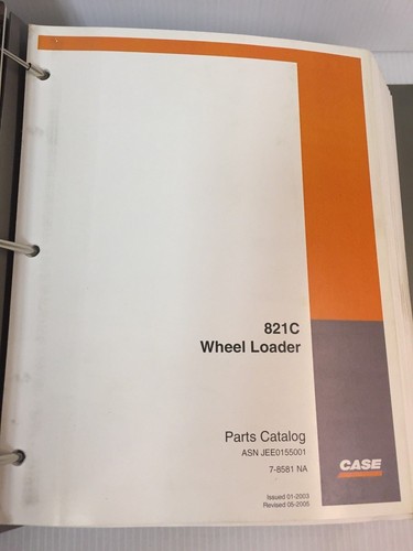 821C CASE  Wheel Loader  Parts Catalog - Picture 3 of 8