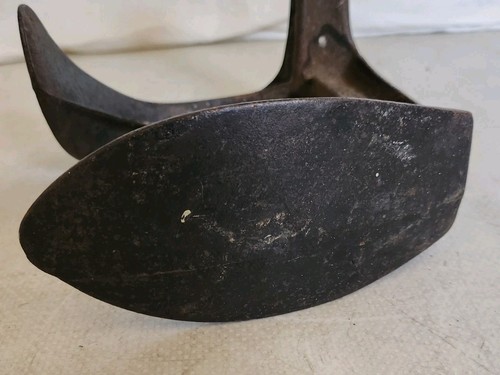 Zapato zapatero antiguo vintage último hierro fundido C 1870 victoriano 3 kg tope de puerta - Imagen 8 de 10