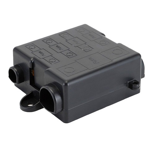 Power Distribution 5-way Fuse Box 12V And 24V Applications 500 A For MEGA Fuses - Picture 4 of 7