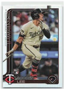 2025 Topps Series One Brooks Lee #317 Rainbow Foil (RC)