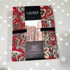 RALPH LAUREN Set 60 x 120 Floral Jacobean Tablecloth Nappe Mantel