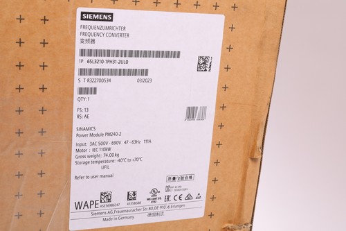 NUEVO SIEMENS 6SL3210-1PH31-2UL0 [24 MESES DE GARANTÍA] - Imagen 2 de 2