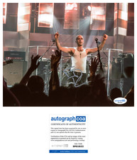 Ed Kowalczyk ‘Live’ Band Signed 8x10 Photo ‘Lightning Crashes’ ACOA